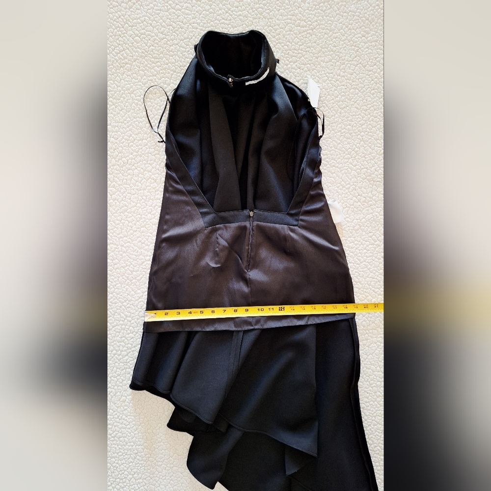 GIVENCHY Asymmetric Draped Sleeveless Wool Cocktail Dress FR 36 US 4 Org $3,450 - Picture 16 of 16